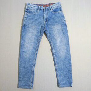 DOF Jeans Dapic Polo ankle slim men's size W32 medium washed denim blue colour